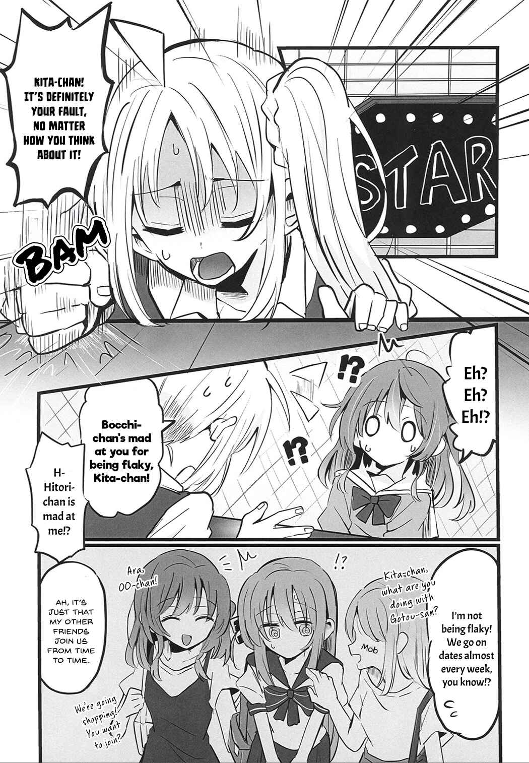 Page 7 Chapter Unknown_523f Bocchi the Rock! - Gotou-san! Moshikashite Okottemasu ka? (Doujinshi)