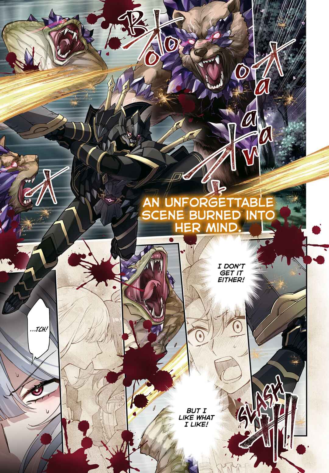 Page 1 Chapter 12 I Want to Make Black-Knight Fall In Love With Me!