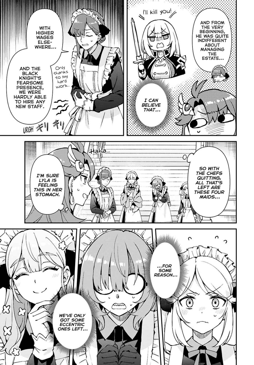 Page 7 Chapter 4 I Want to Make Black-Knight Fall In Love With Me!