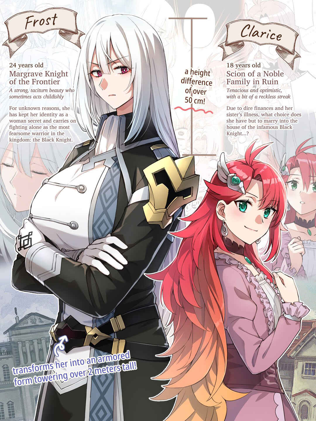 Page 1 Chapter 9.5 I Want to Make Black-Knight Fall In Love With Me!