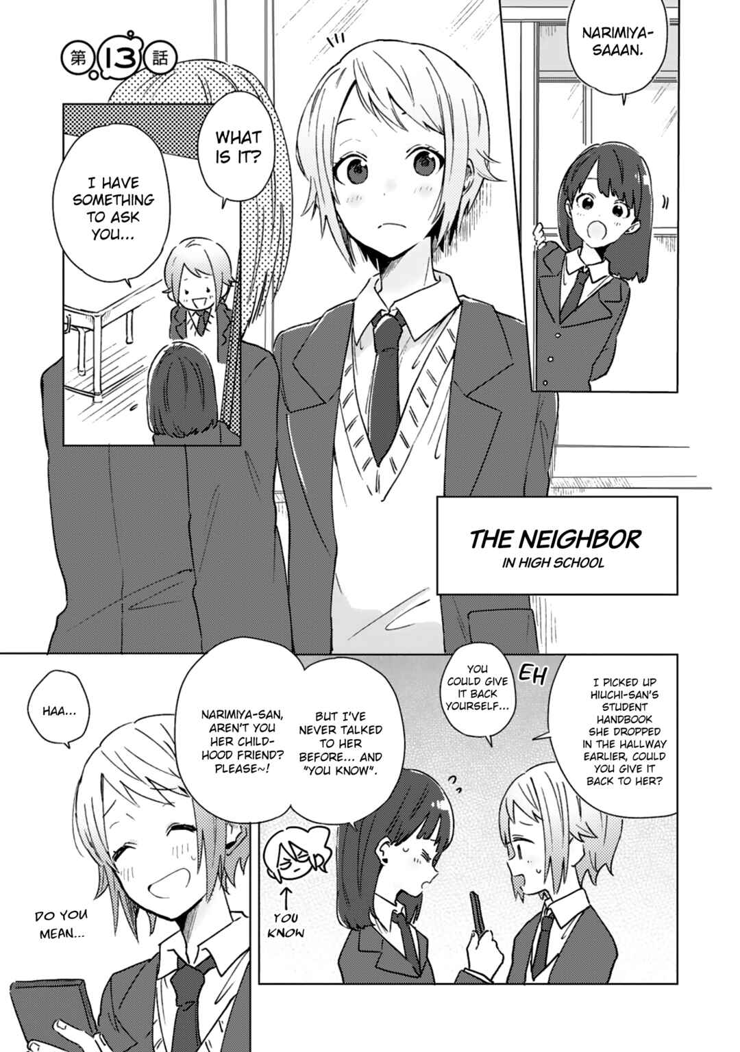 Page 1 Chapter 13 Doukyonin ga Fuantei Deshite