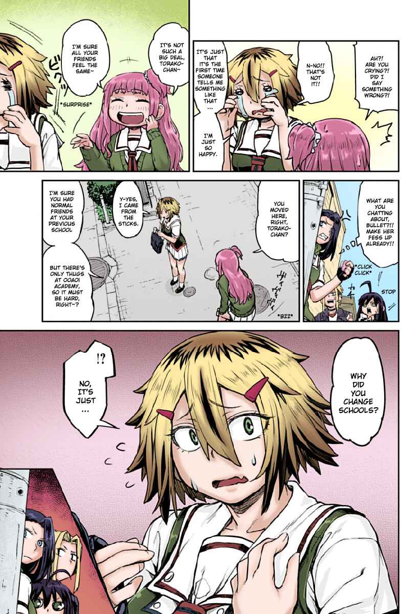 Page 9 Chapter 2 Torako, Anmari Kowashicha Dame da yo (Fan Colored)