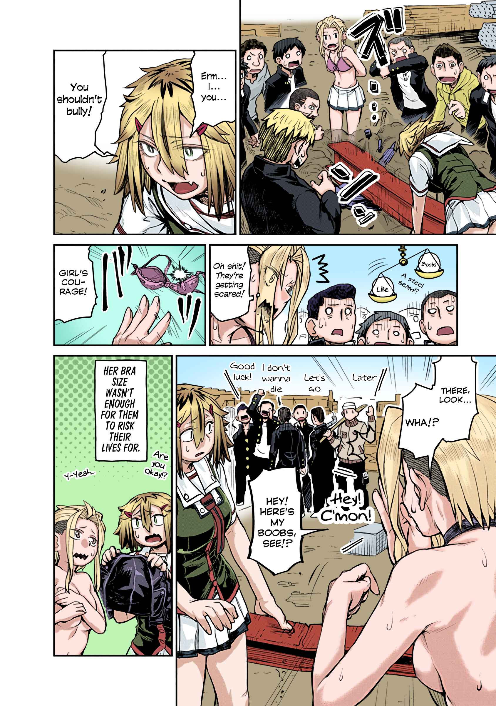 Page 12 Chapter 3 Torako, Anmari Kowashicha Dame da yo (Fan Colored)