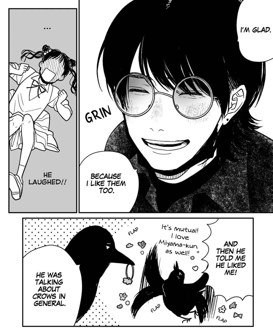 Page 4 Chapter 1 Crow-like Miyama-kun