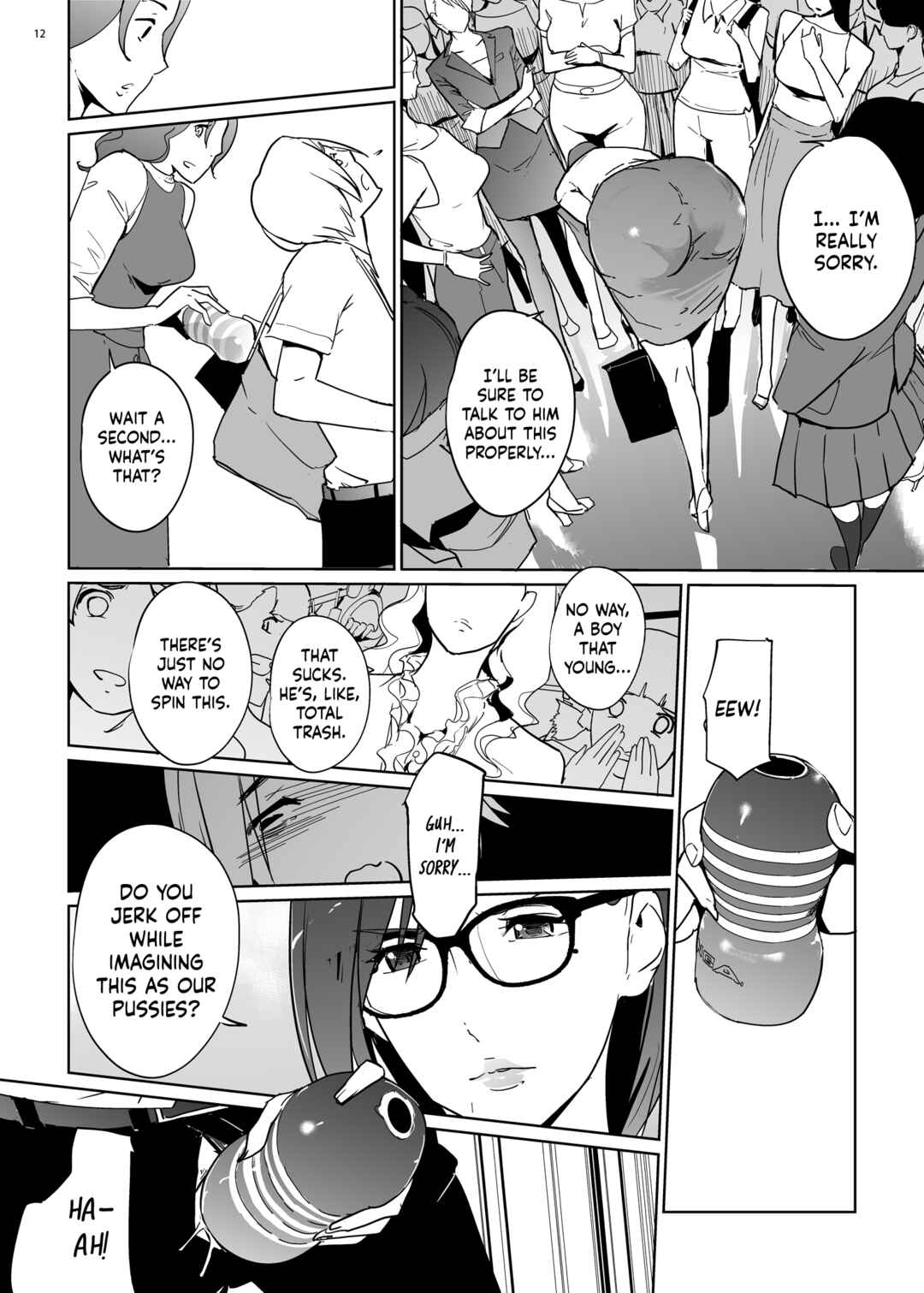 Page 12 Chapter Unknown_0709 Yoshioka Sensei wa Boku Senyou Deep Throat Onahole.