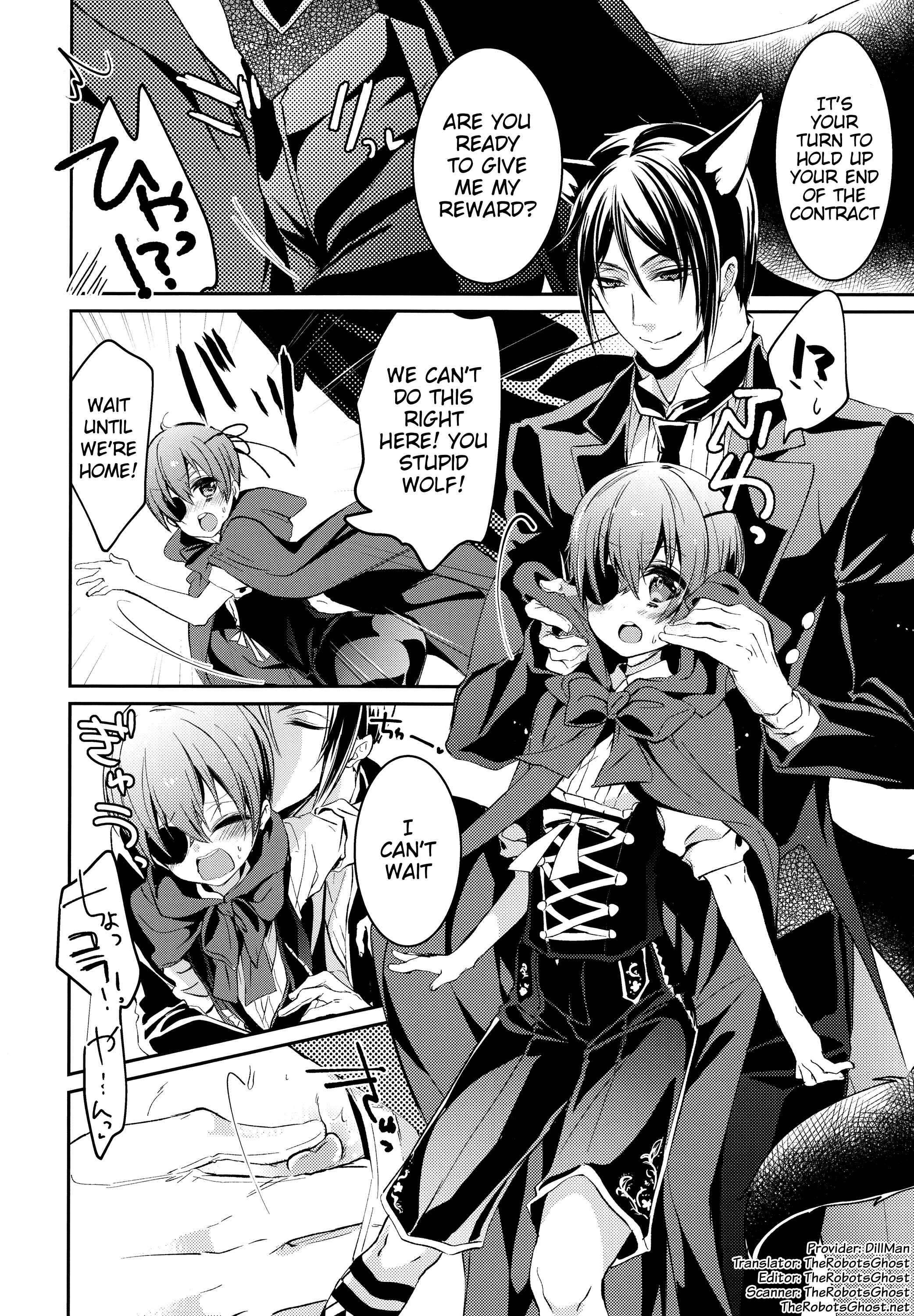 Page 6 Chapter Unknown_ec0a Black Butler - Bleib! (Doujinshi)