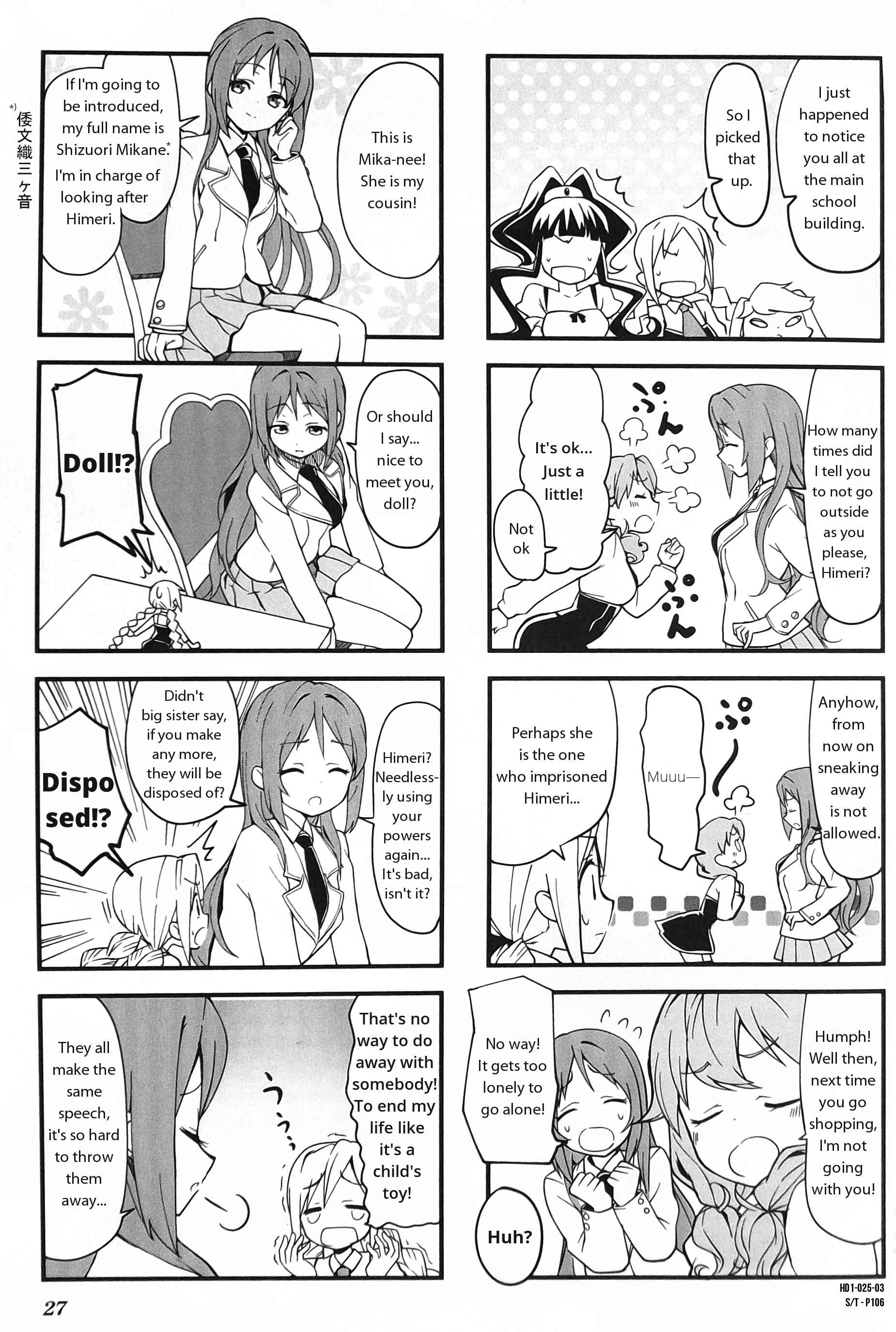 Page 3 Chapter 3 Haiko Dolls