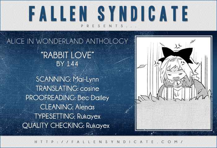 Page 1 Chapter 7 Alice in Wonderland Anthology