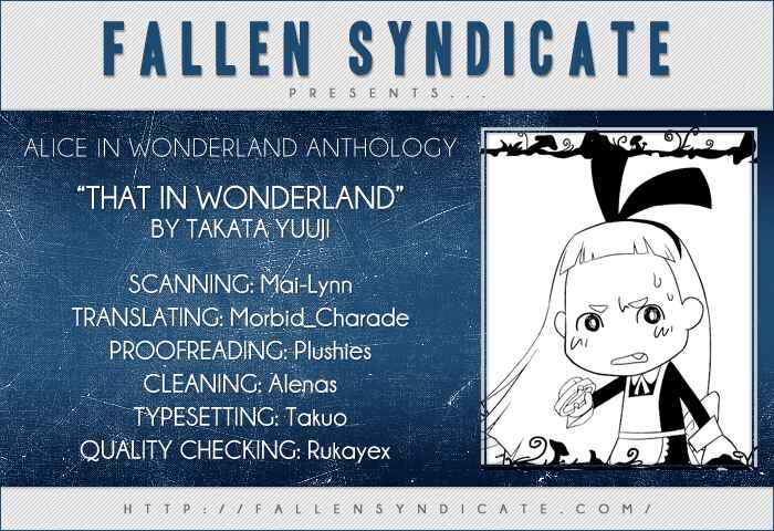 Page 1 Chapter 9 Alice in Wonderland Anthology