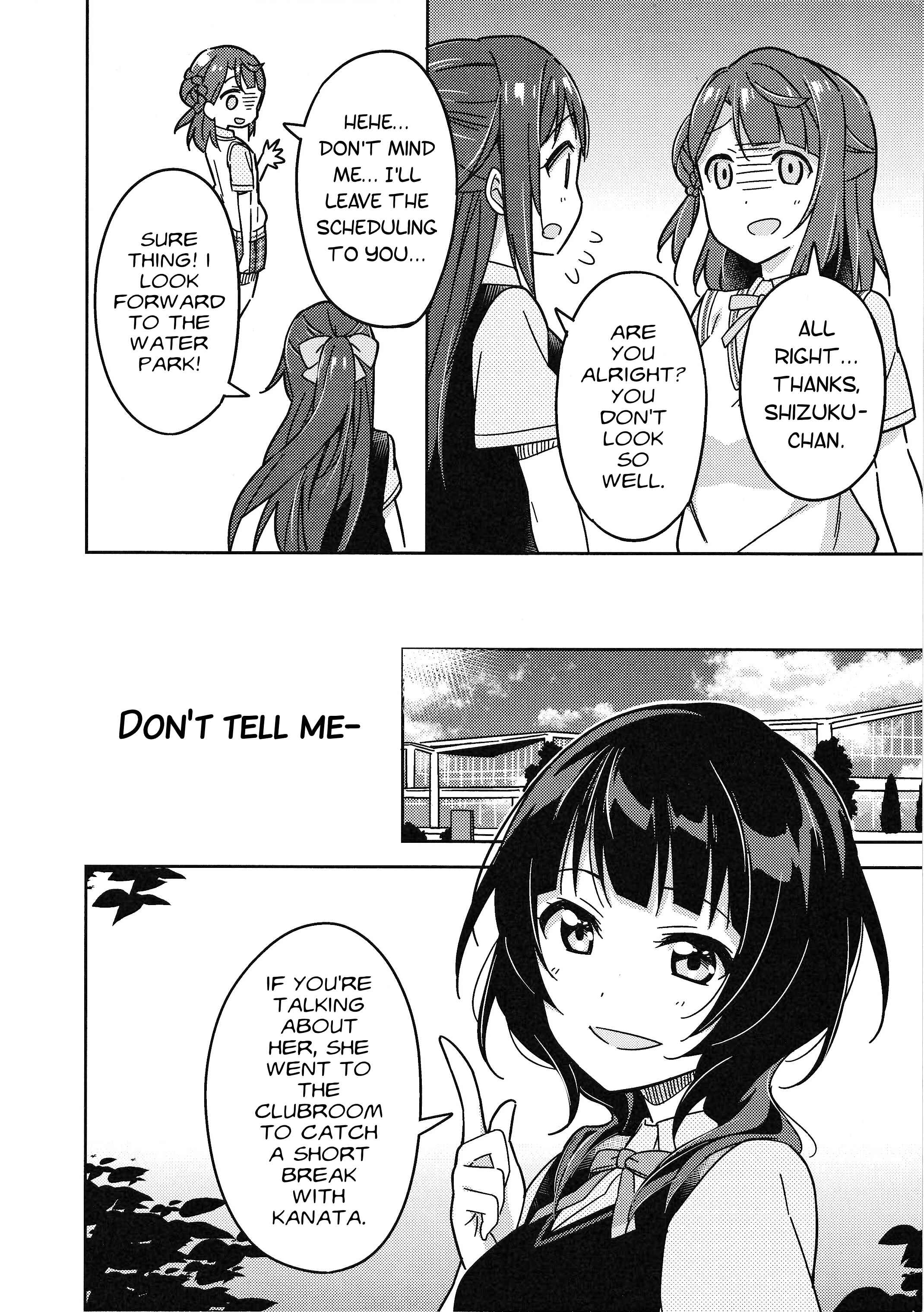 Page 22 Chapter 1 Love Live! Nijigasaki Gakuen School Idol Doukoukai: Kizuna Comic Book