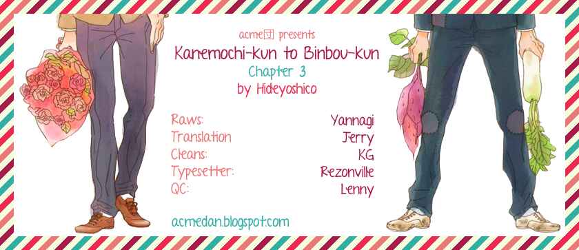 Page 1 Chapter 3 Kanemochi-kun to Binbou-kun