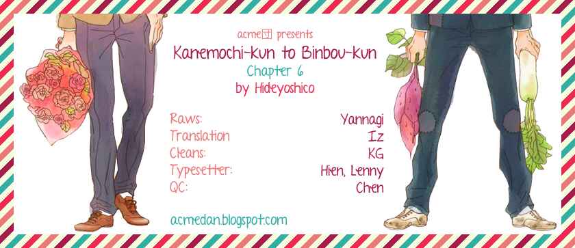 Page 1 Chapter 6 Kanemochi-kun to Binbou-kun