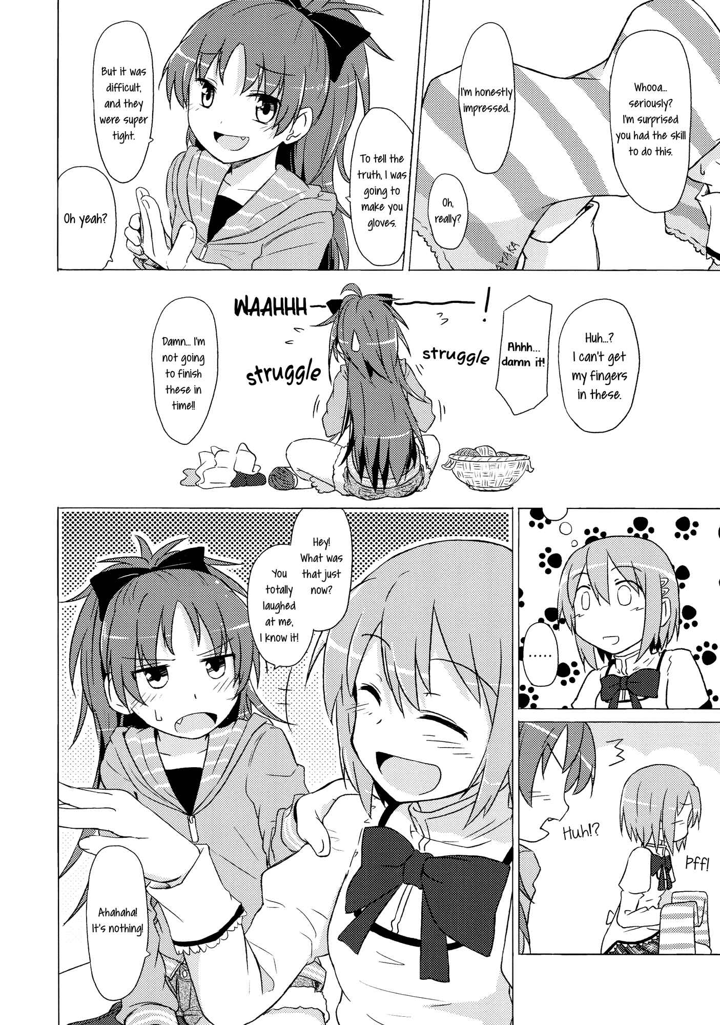 Page 16 Chapter Unknown_fc09 Mahou Shoujo Madoka Magica - Shiawase Handmade (Doujinshi)