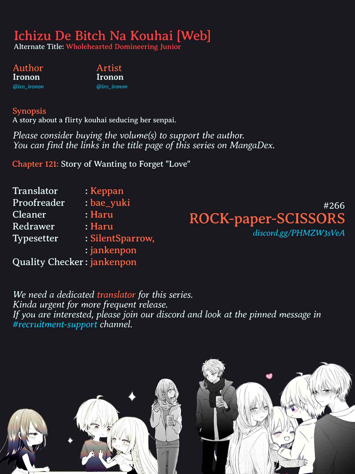 Page 6 Chapter 125 Ichizu de Bitch na Kouhai