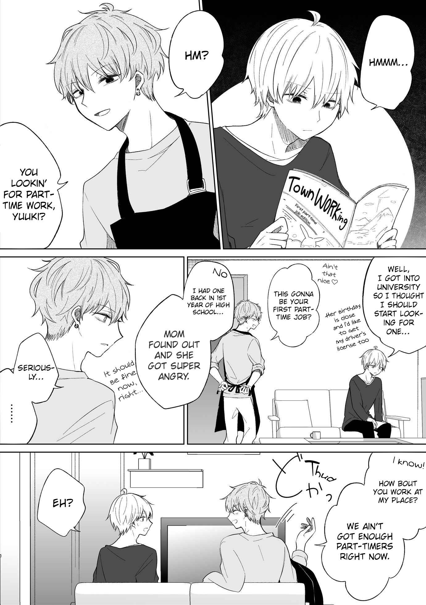Page 1 Chapter 87 Ichizu de Bitch na Kouhai