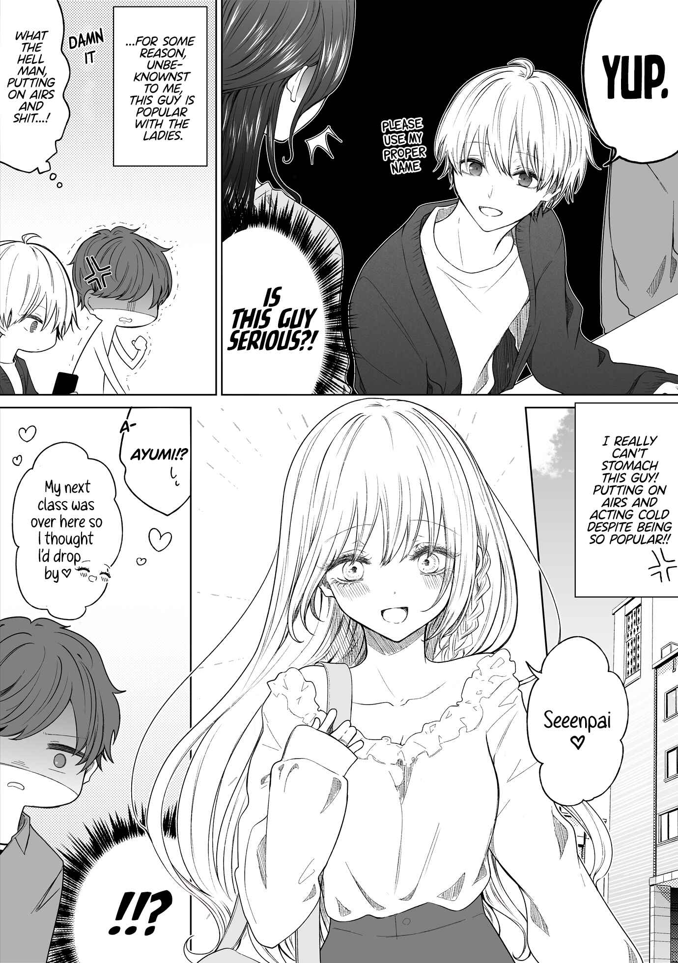 Page 2 Chapter 136 Ichizu de Bitch na Kouhai