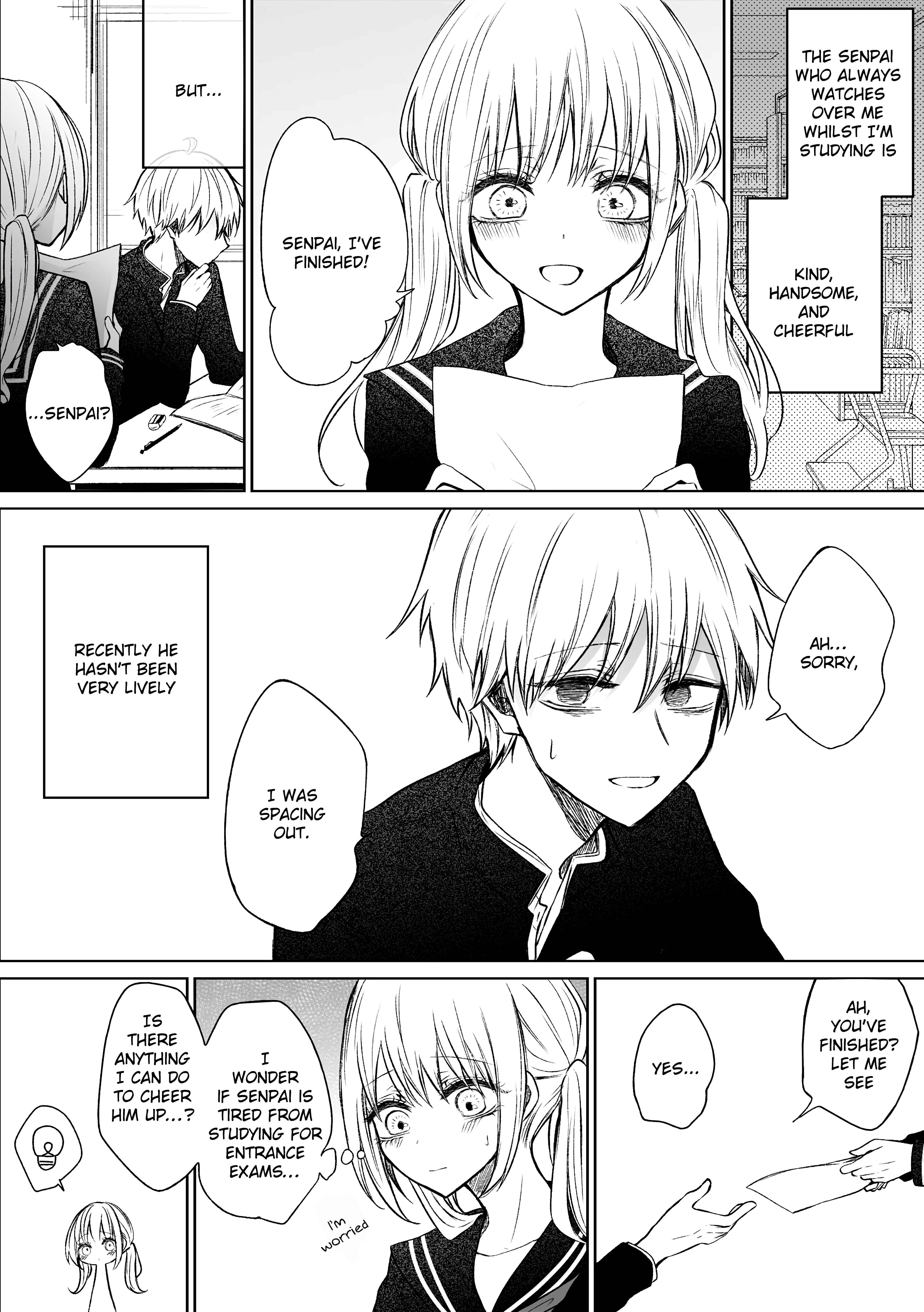 Page 1 Chapter 57.2 Ichizu de Bitch na Kouhai