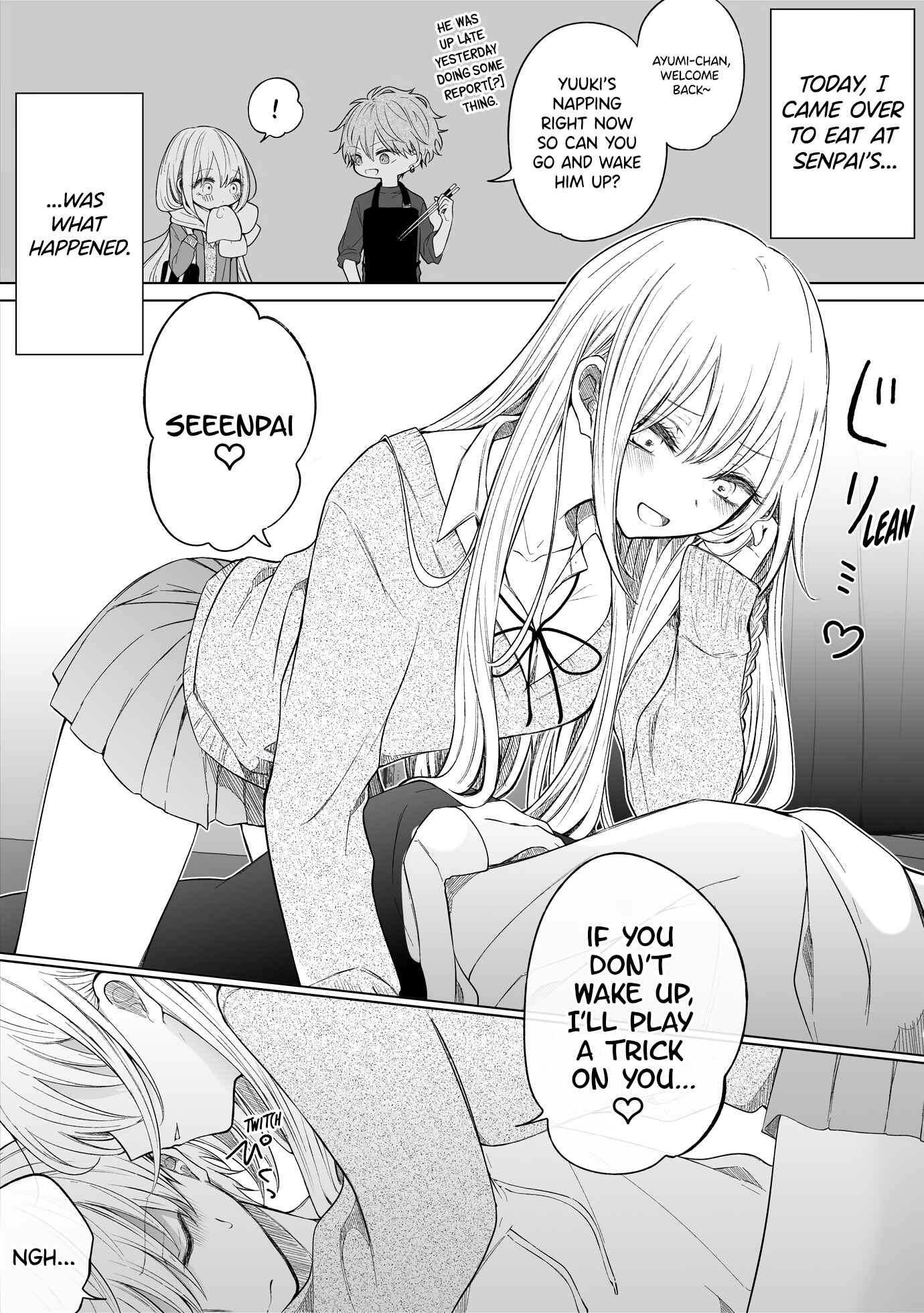 Page 1 Chapter 122 Ichizu de Bitch na Kouhai