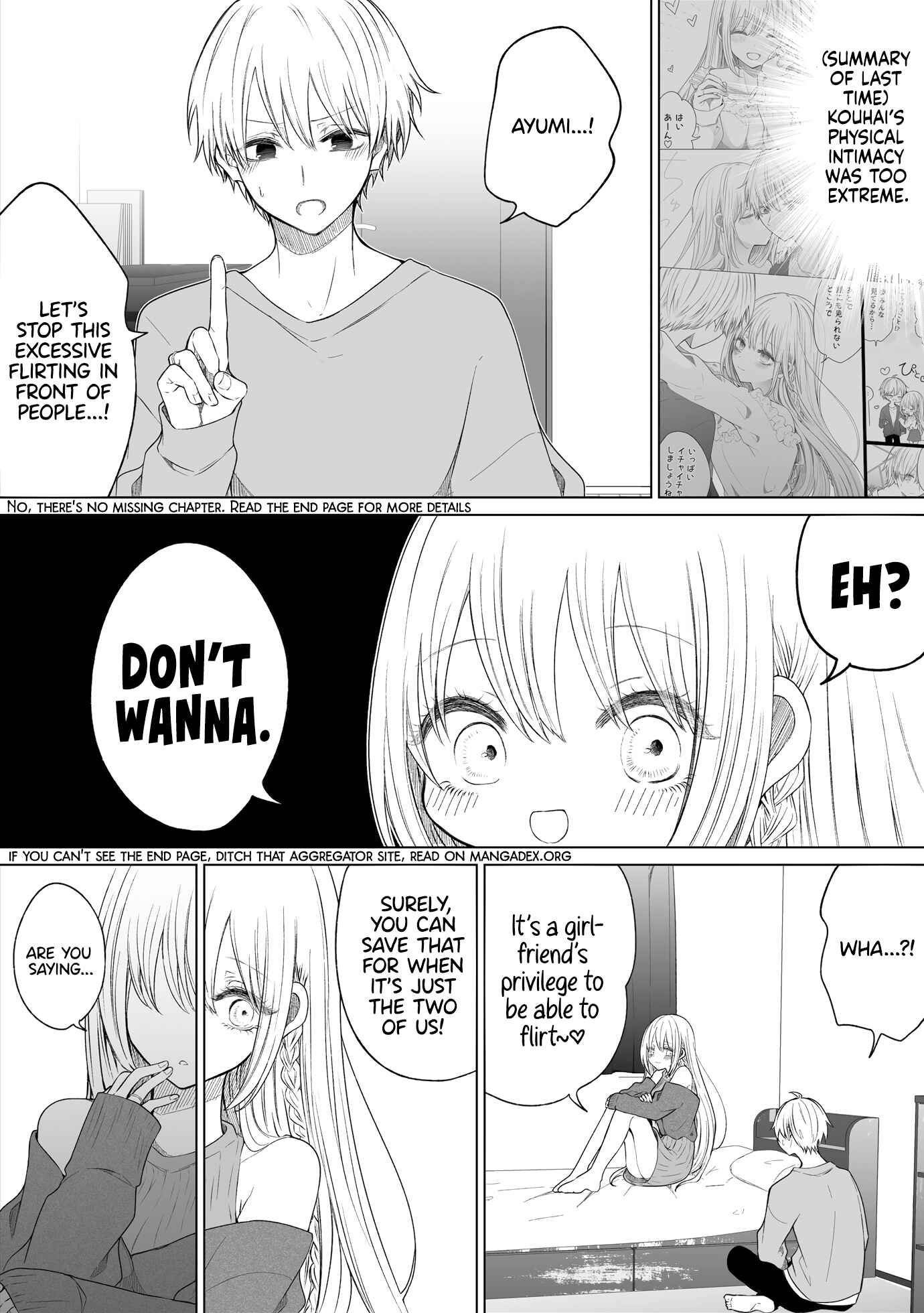 Page 1 Chapter 138 Ichizu de Bitch na Kouhai