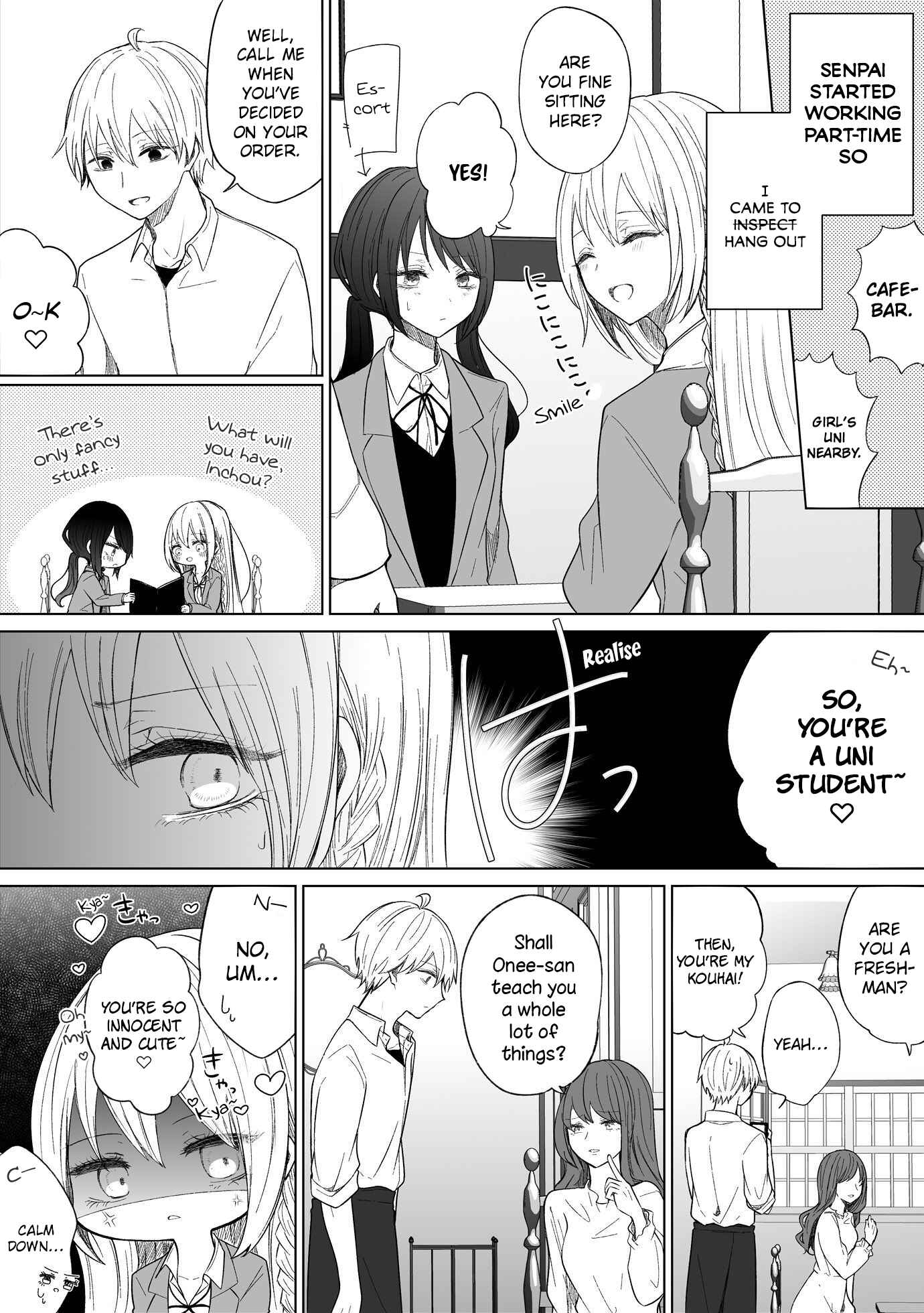 Page 1 Chapter 89 Ichizu de Bitch na Kouhai