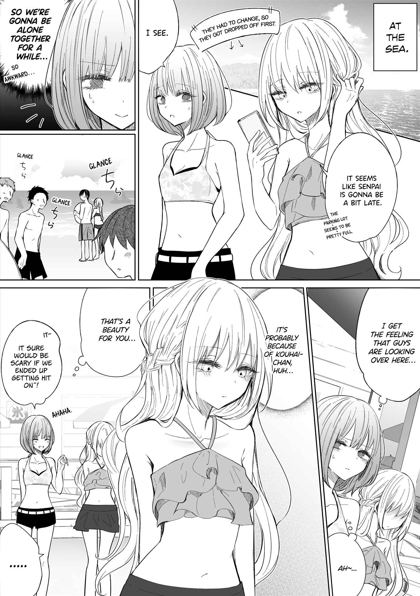 Page 1 Chapter 103 Ichizu de Bitch na Kouhai