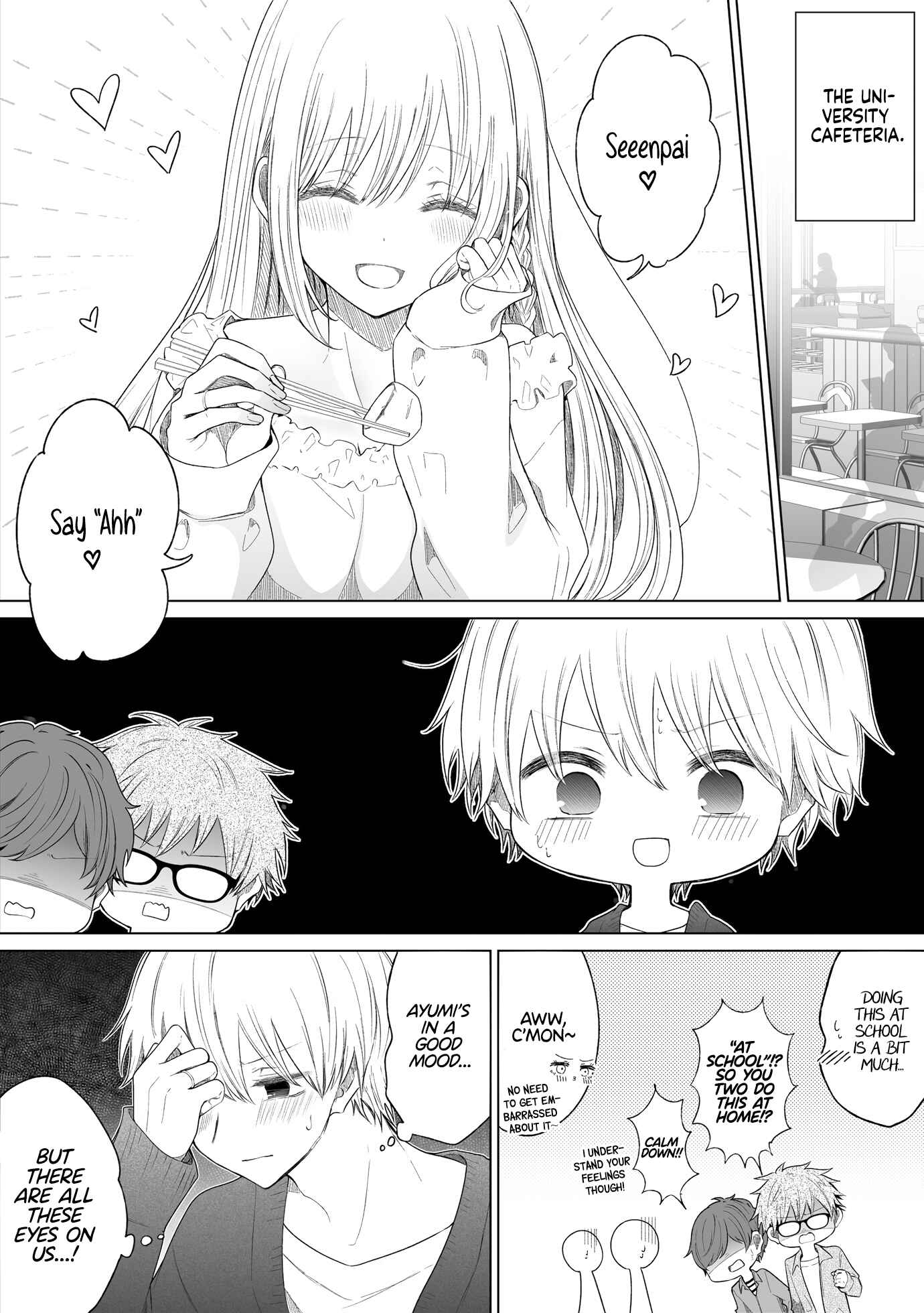 Page 1 Chapter 137 Ichizu de Bitch na Kouhai
