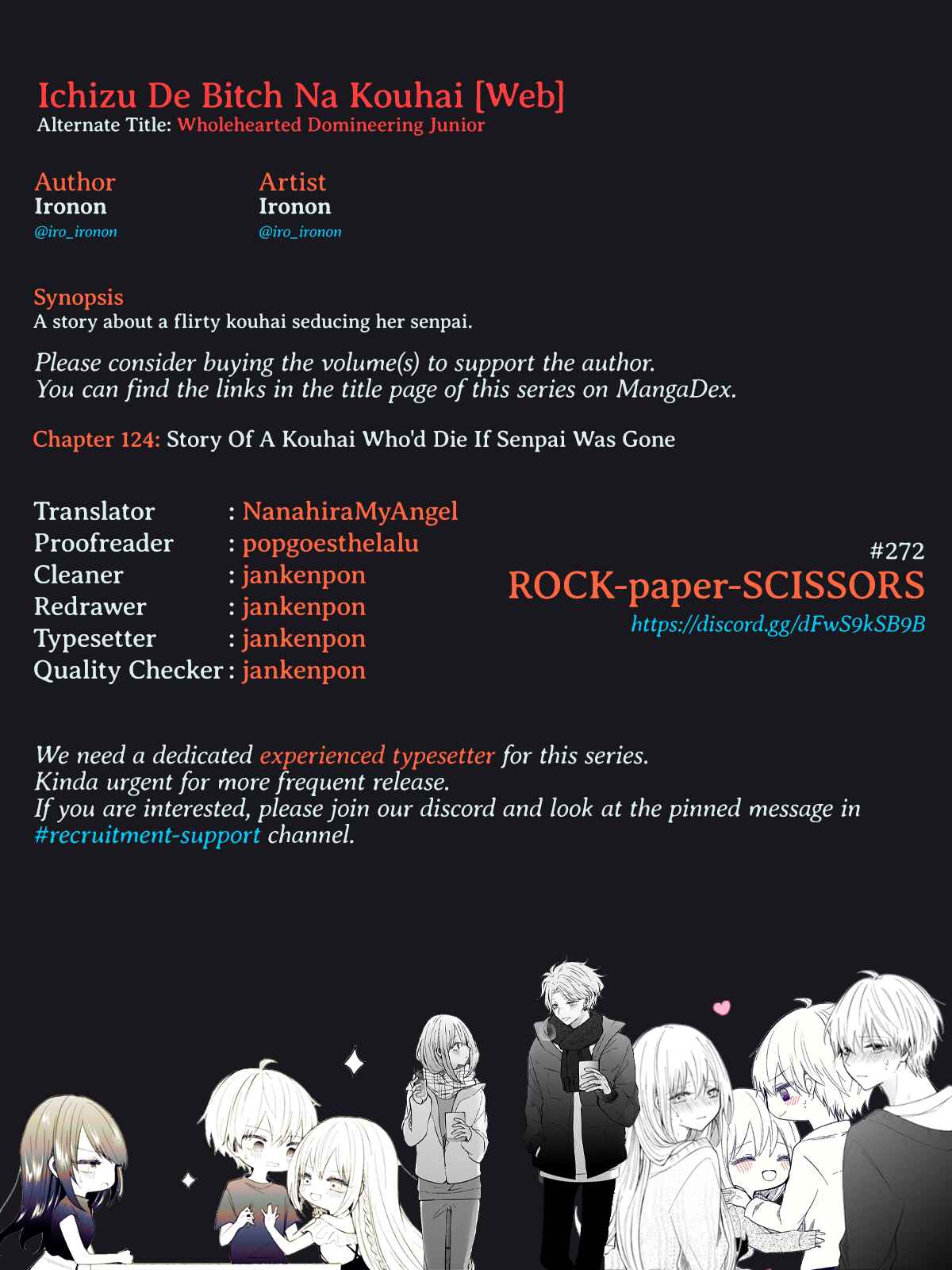 Page 5 Chapter 128 Ichizu de Bitch na Kouhai
