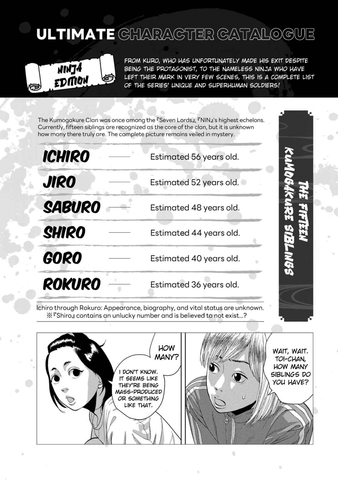 Page 1 Chapter 3 Under Ninja NIN NIN Official Manual