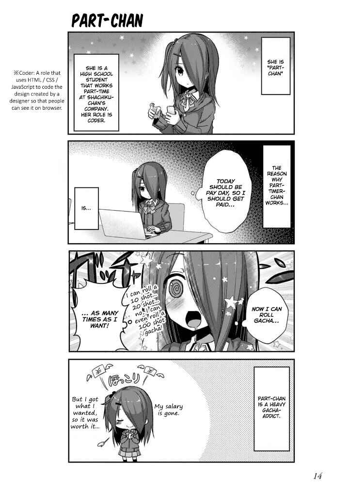 Page 2 Chapter 2 Ikinokore! Shachiku-chan ~Kouhai-chan Ota Katsudou-ki~