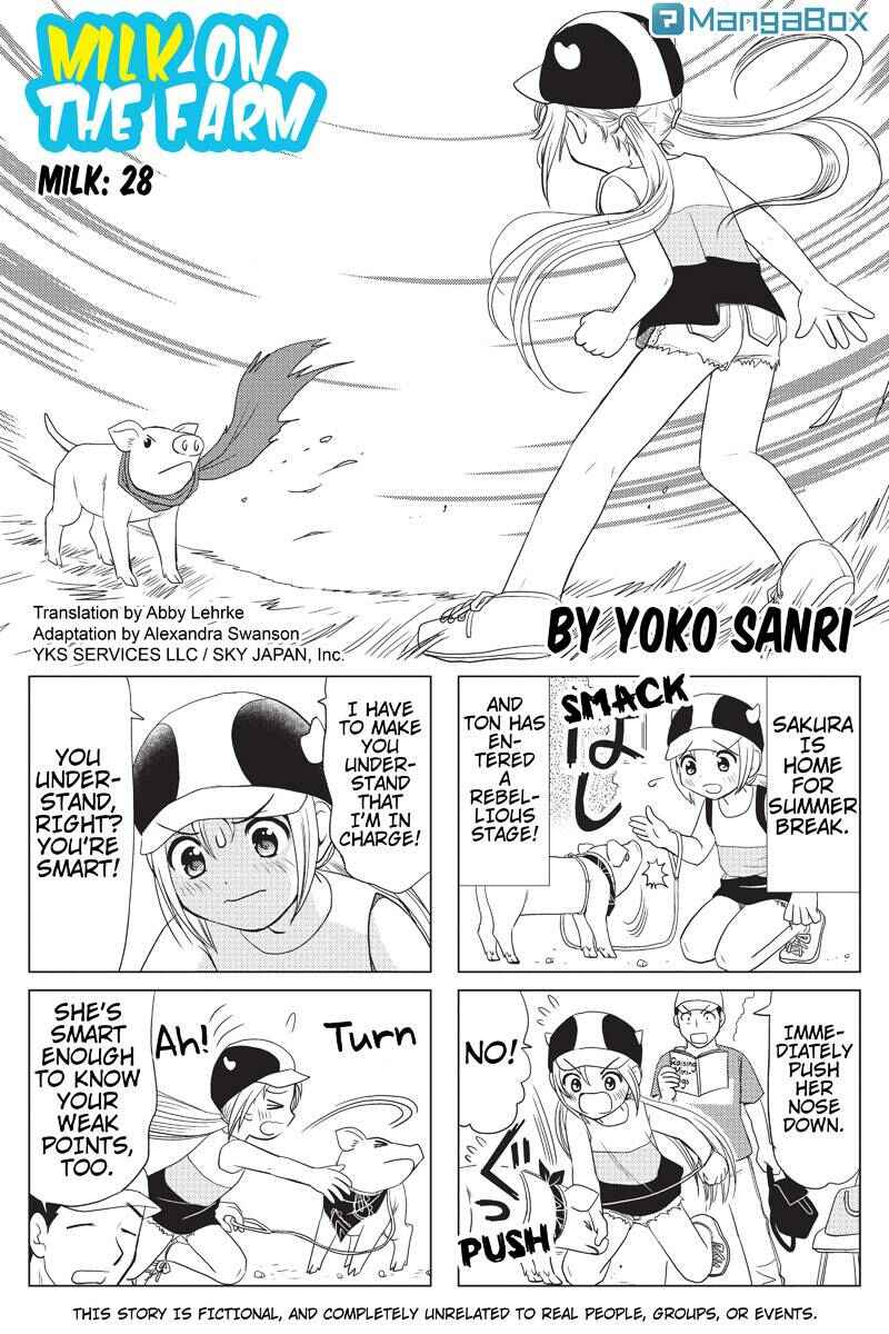 Page 1 Chapter 28 Rakunou Milk!
