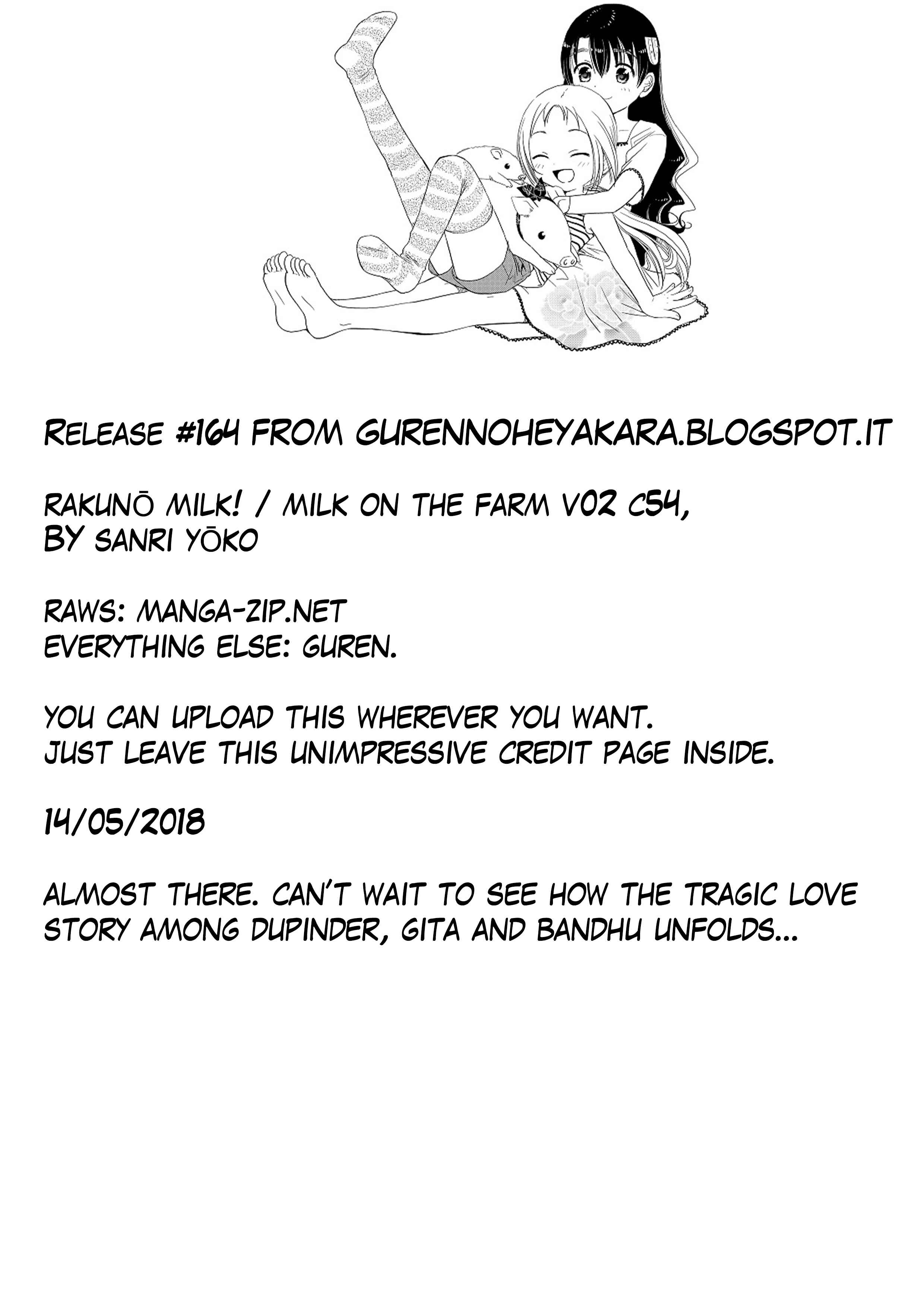 Page 7 Chapter 54 Rakunou Milk!