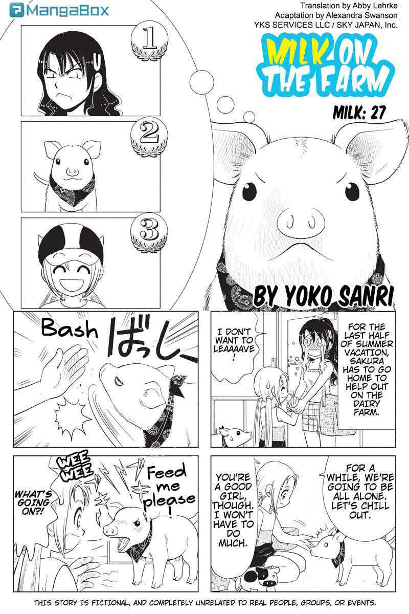 Page 1 Chapter 27 Rakunou Milk!