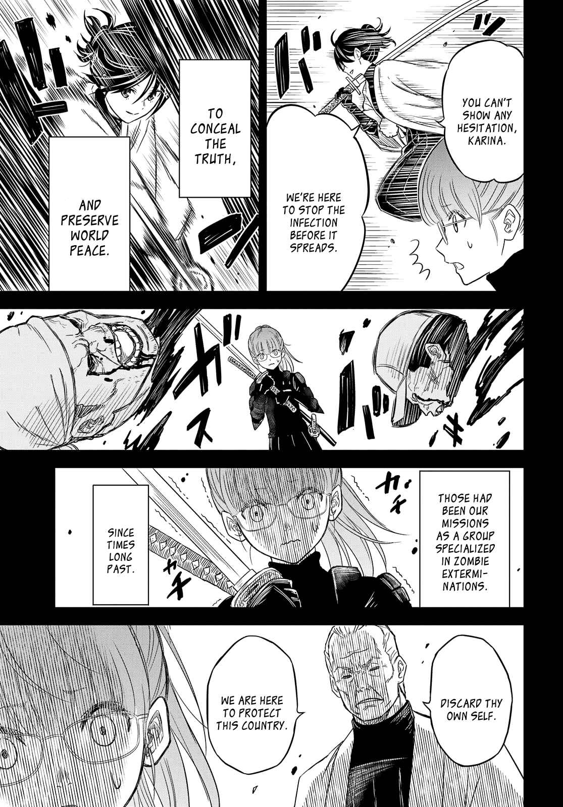 Page 3 Chapter 4 Shikabane-Gatana