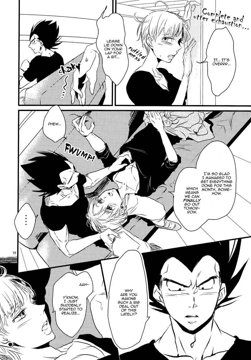 Page 16 Chapter Unknown_41af Dragon Ball Z - Lets hope for a sunny day (Doujinshi)