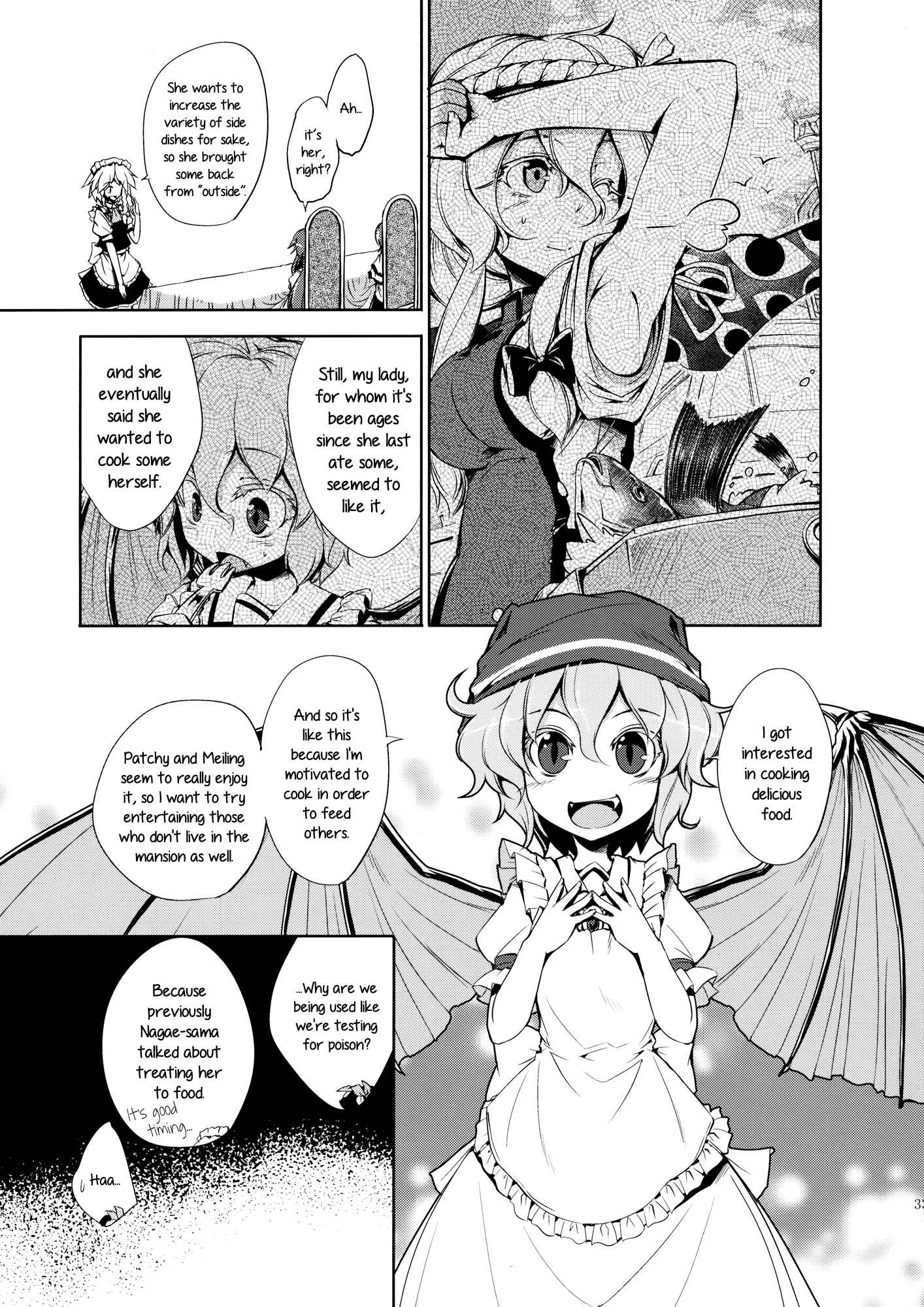 Page 3 Chapter 4 Touhou - Shoujo-tachi no Spécialités - Spécialités Filles (Doujinshi)