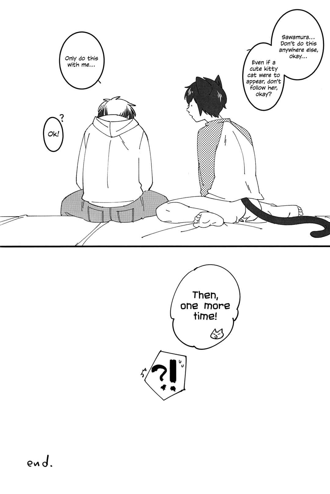 Page 19 Chapter Unknown_e4c9 Ace of Diamond - Kitty on Your Lap (Doujinshi)
