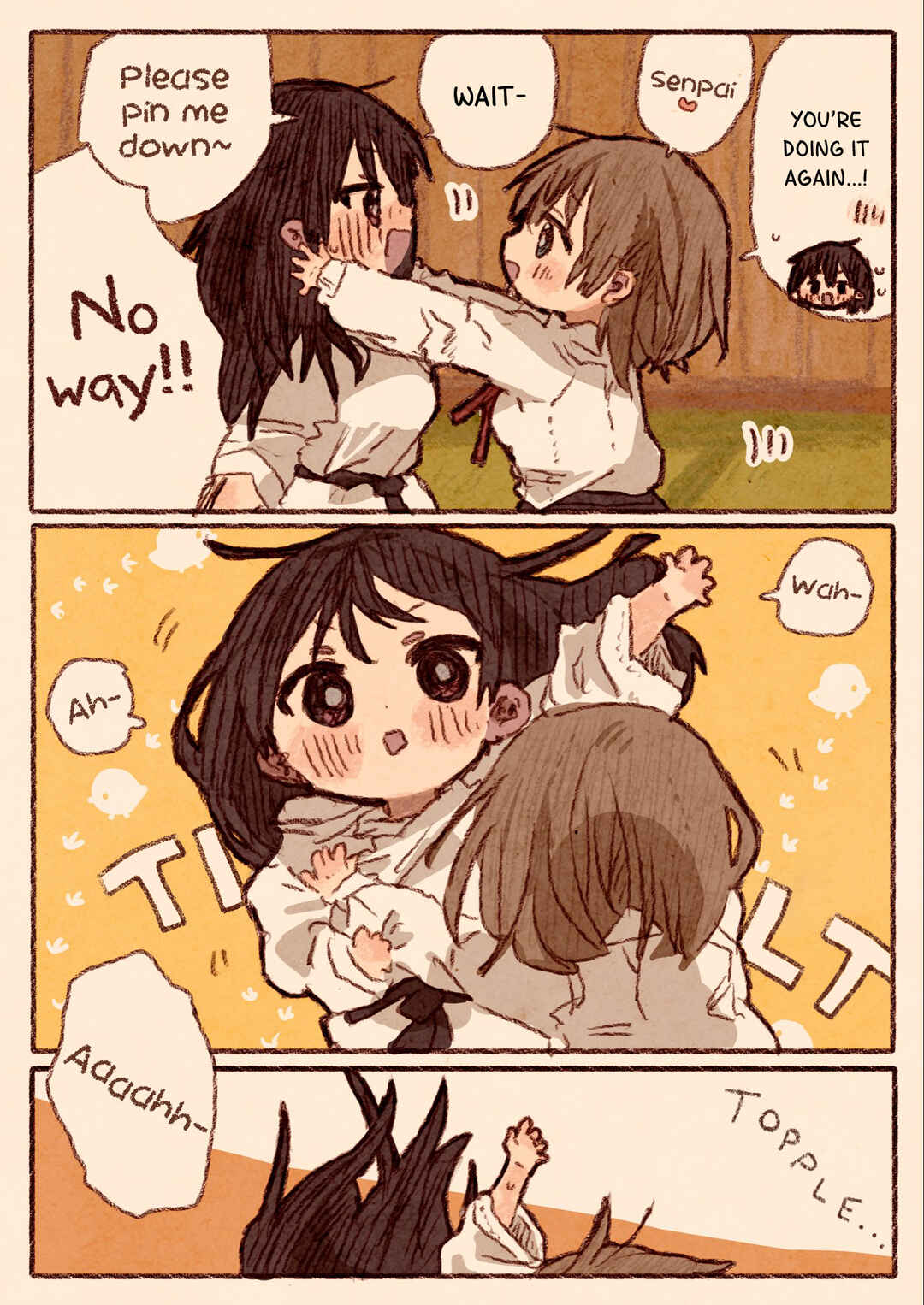 Page 6 Chapter Unknown_13fb Judo Club President and Newcomer Yuri