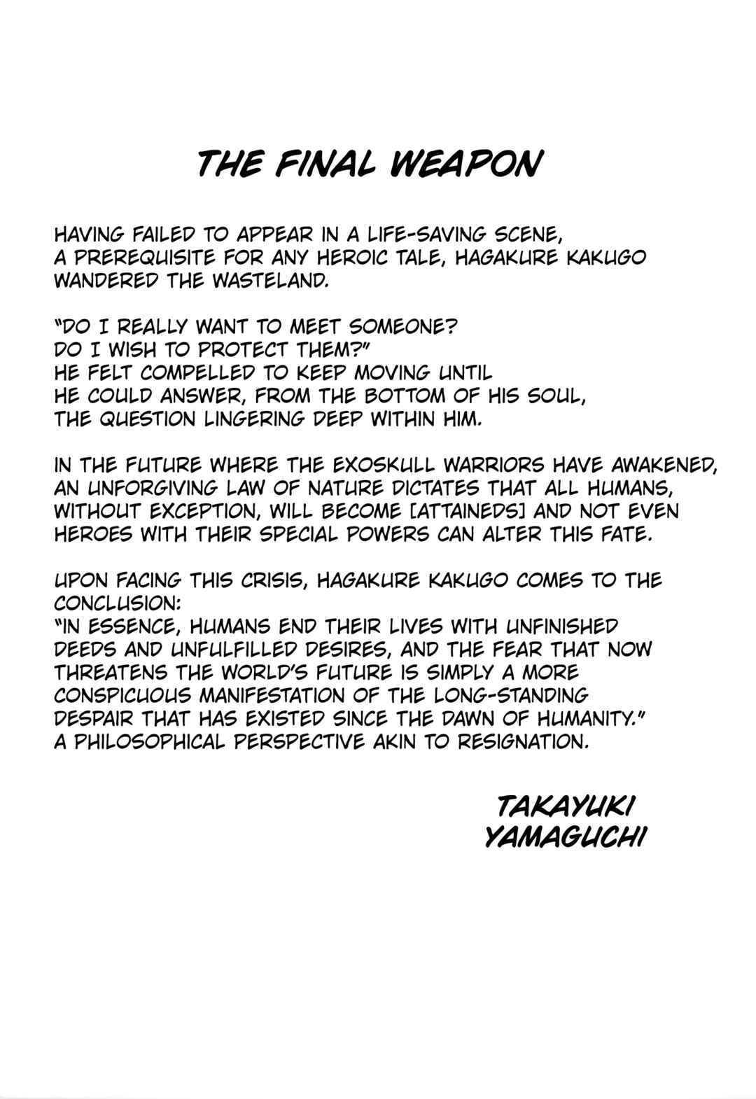 Page 38 Chapter 5 Exoskull Zero