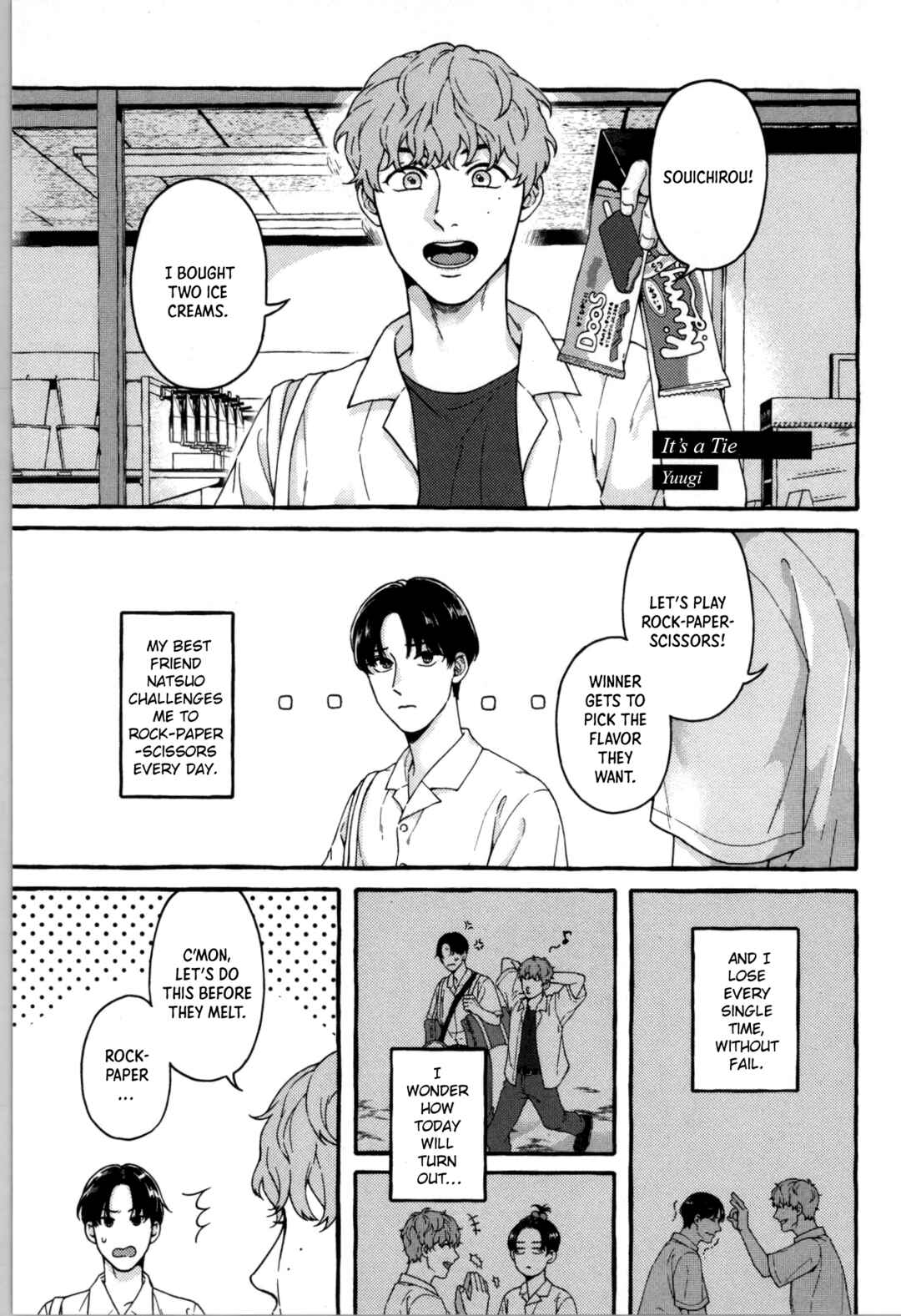 Page 1 Chapter 14 #B ga L suru 4 Page Anthology ~Sono Toki Boku wa, Koi wo Shita!~