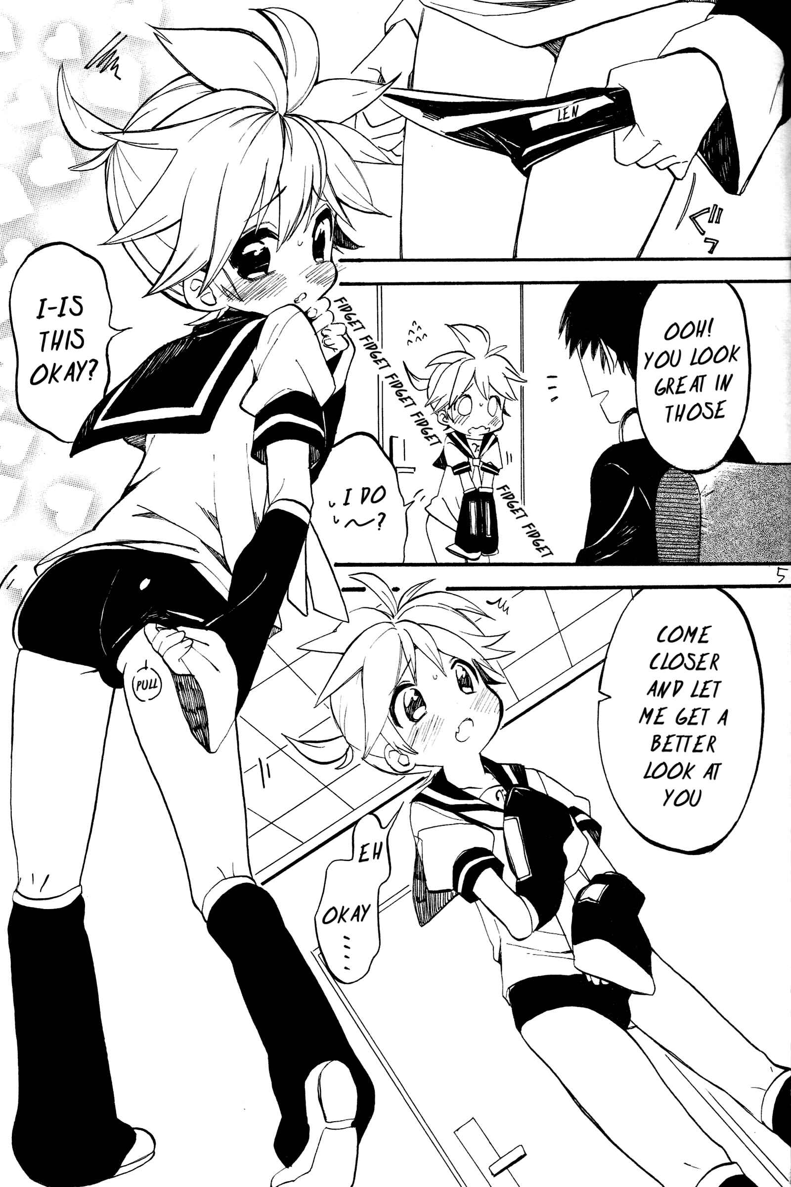 Page 4 Chapter Unknown_512f VOCALOID - Sailor-Bloomers! (Doujinshi)