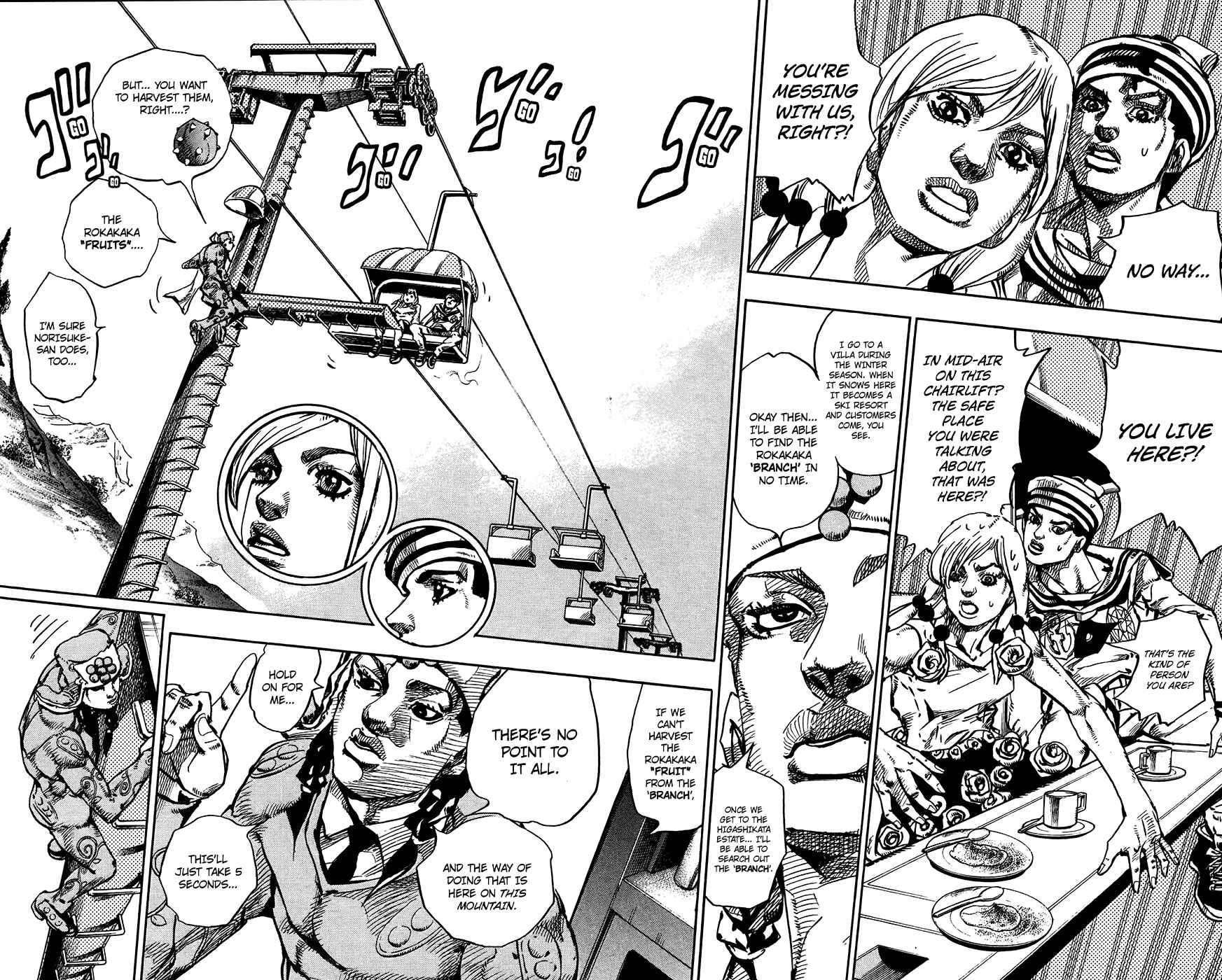 Page 36 Chapter 65 JoJos Bizarre Adventure Part 8 - JoJolion