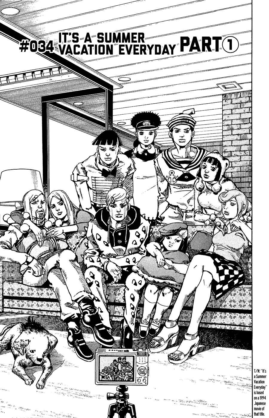 Page 1 Chapter 34 JoJos Bizarre Adventure Part 8 - JoJolion