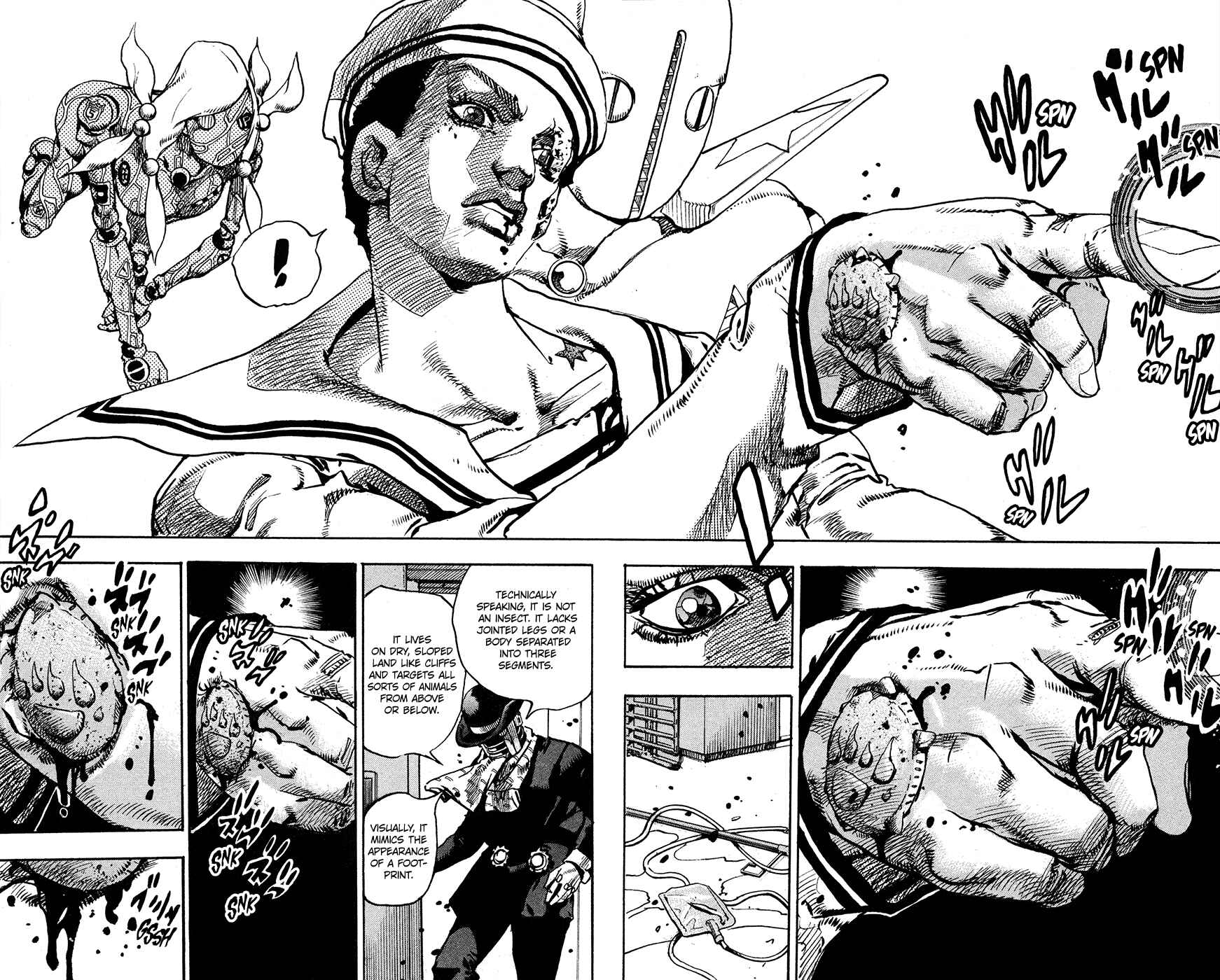 Page 11 Chapter 105 JoJos Bizarre Adventure Part 8 - JoJolion