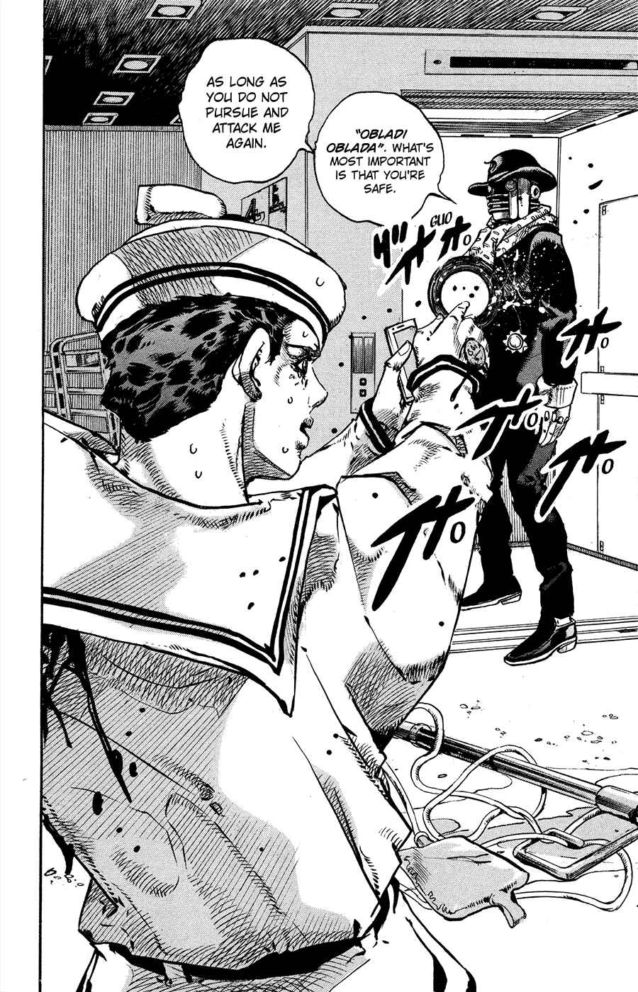 Page 12 Chapter 105 JoJos Bizarre Adventure Part 8 - JoJolion