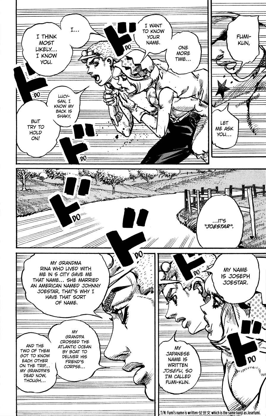 Page 27 Chapter 110 JoJos Bizarre Adventure Part 8 - JoJolion