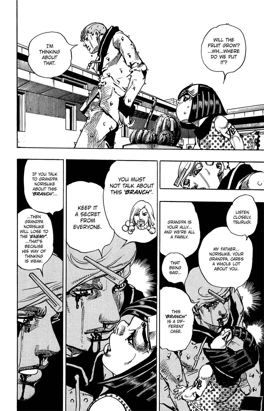 Page 35 Chapter 76 JoJos Bizarre Adventure Part 8 - JoJolion