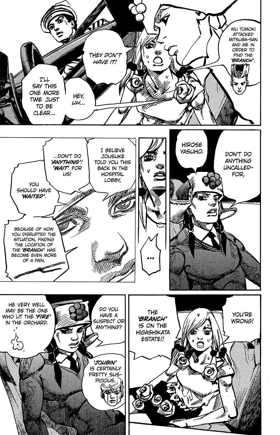 Page 16 Chapter 83 JoJos Bizarre Adventure Part 8 - JoJolion