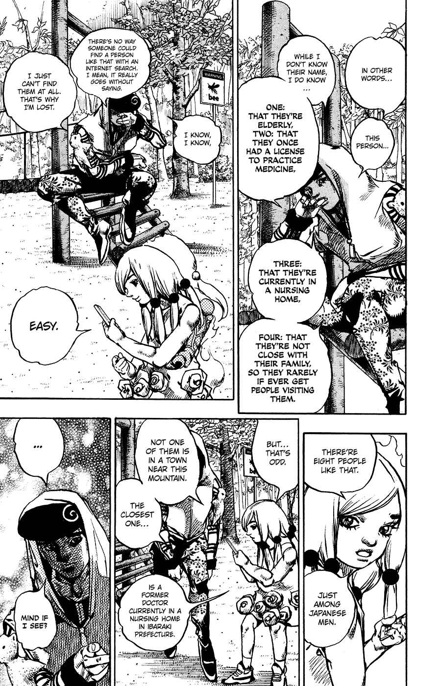 Page 11 Chapter 102 JoJos Bizarre Adventure Part 8 - JoJolion