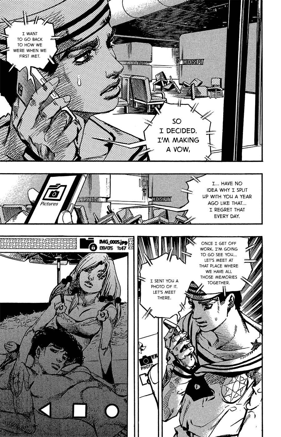 Page 35 Chapter 85 JoJos Bizarre Adventure Part 8 - JoJolion