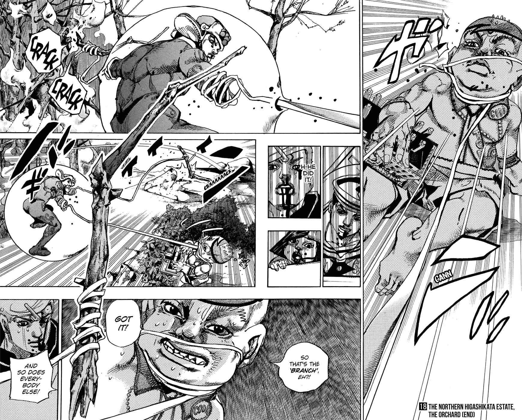 Page 38 Chapter 74 JoJos Bizarre Adventure Part 8 - JoJolion